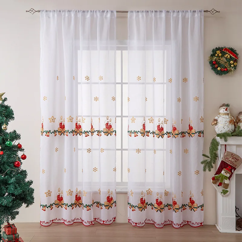 Xmas Curtain American Style Sn - Curtain Rods recension och pris