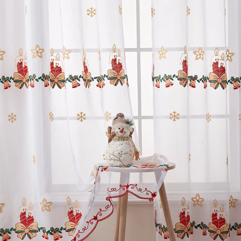 Xmas Curtain American Style Sn - Curtain Rods recension och pris