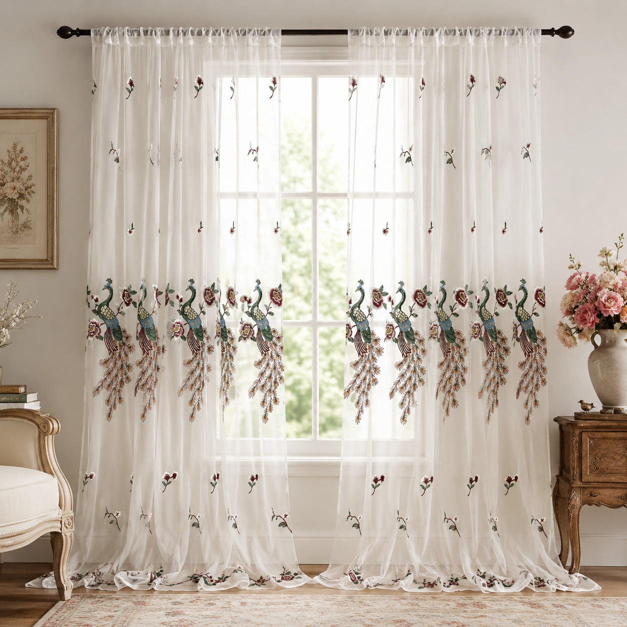 1 Piece, White Fresh Ins-Style - Curtain Rods recension och pris