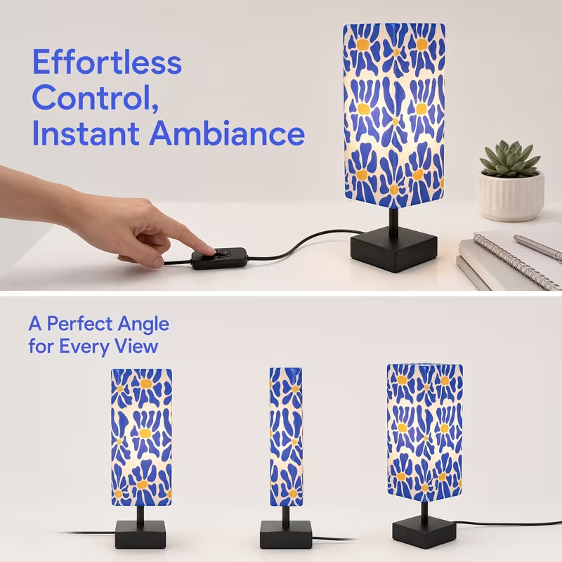Modern Colorful Floral Table L - Light Switch recension och pris