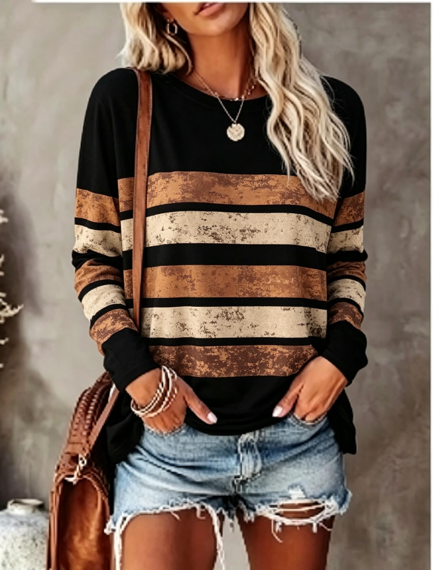 Women Long Sleeve T‑Shirt Vint - Wallpaper recension och pris