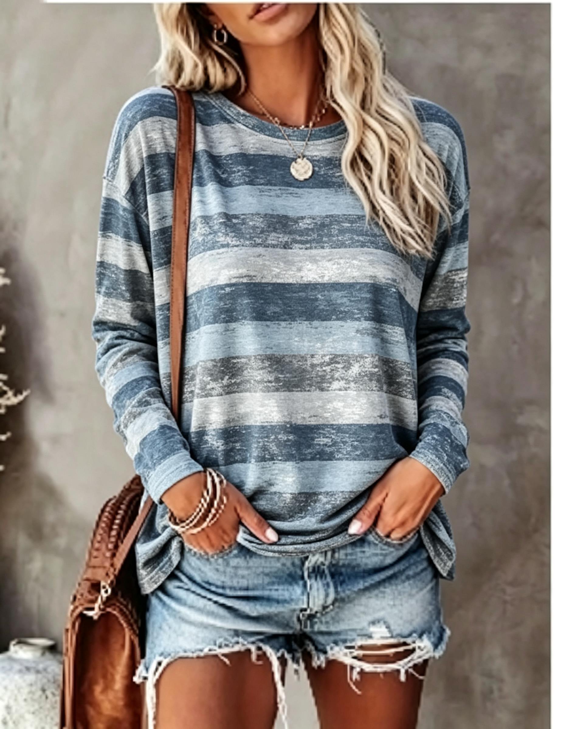Women Long Sleeve T‑Shirt Vint - Wallpaper recension och pris
