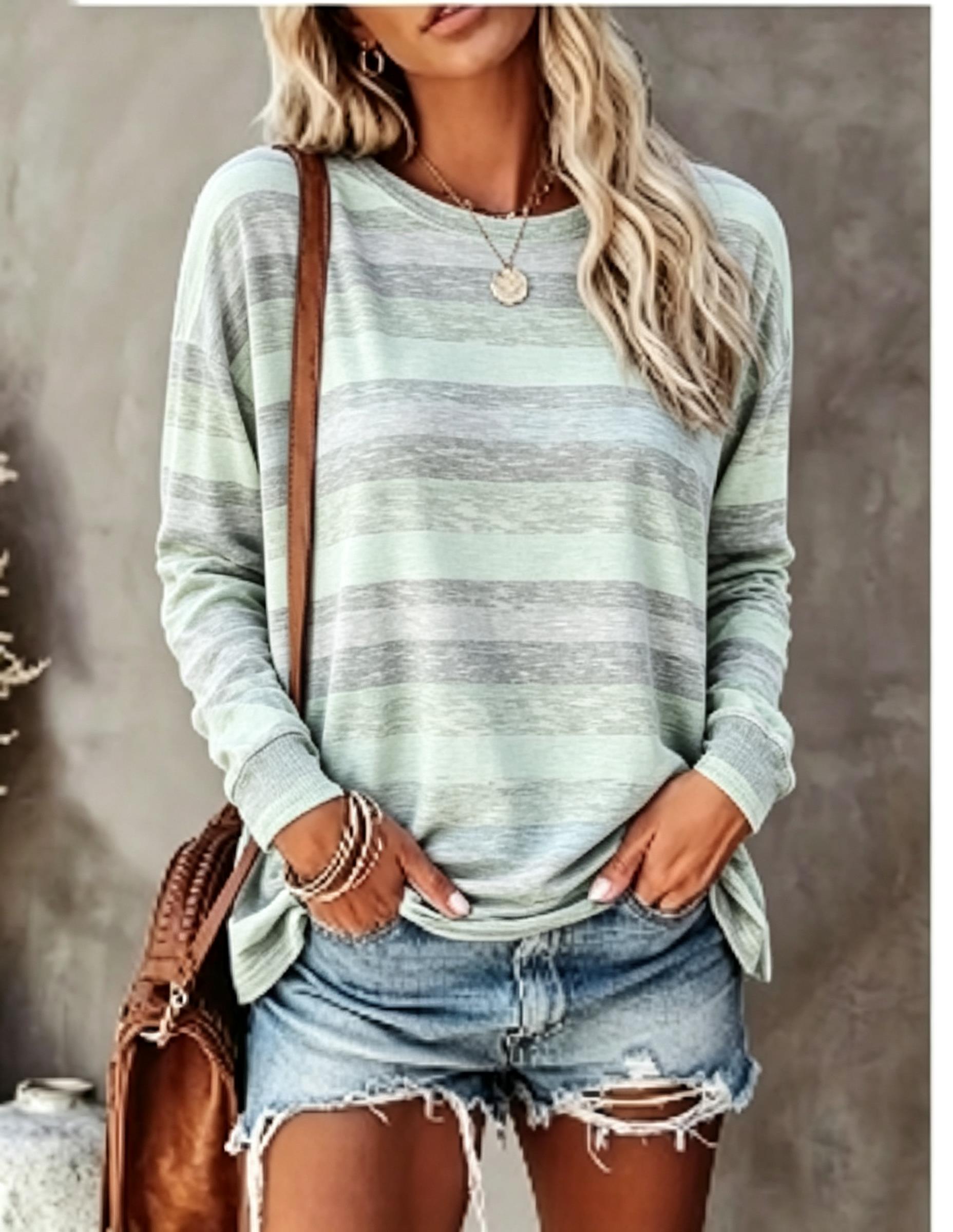 Women Long Sleeve T‑Shirt Vint - Wallpaper recension och pris
