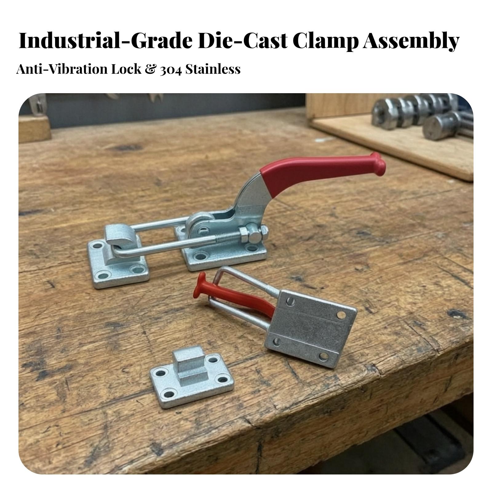 Adjustable Clamp Lock Iron Tog - Door Handle recension och pris