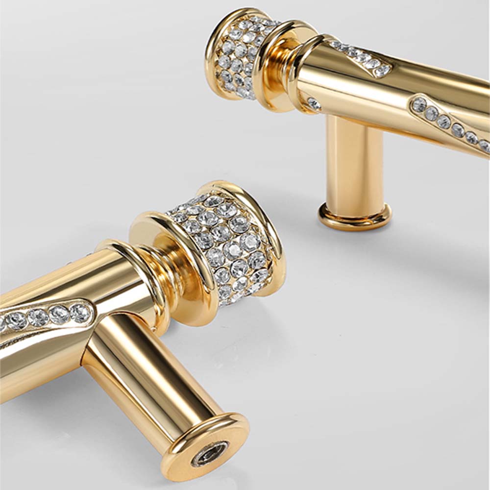 Gold Light Luxury Cabinet Draw - Cabinet Hinges recension och pris