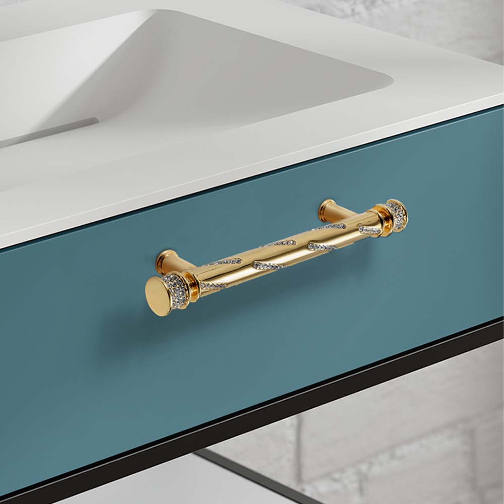 Gold Light Luxury Cabinet Draw - Cabinet Hinges recension och pris